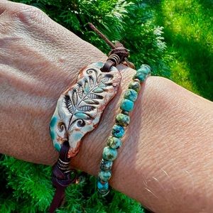Southwest Turquoise Wrap Bracelet